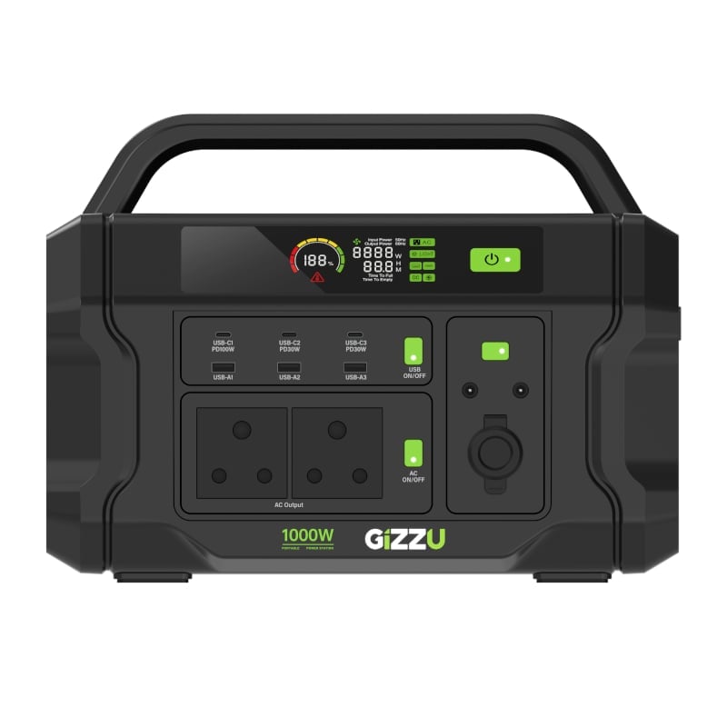 GIZZU CHALLENGER PRO 1120WH/1000W UPS FA - Image 2